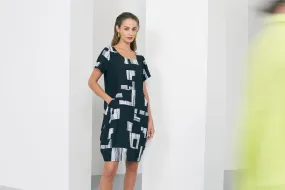 219- Block Print Dress- Naya