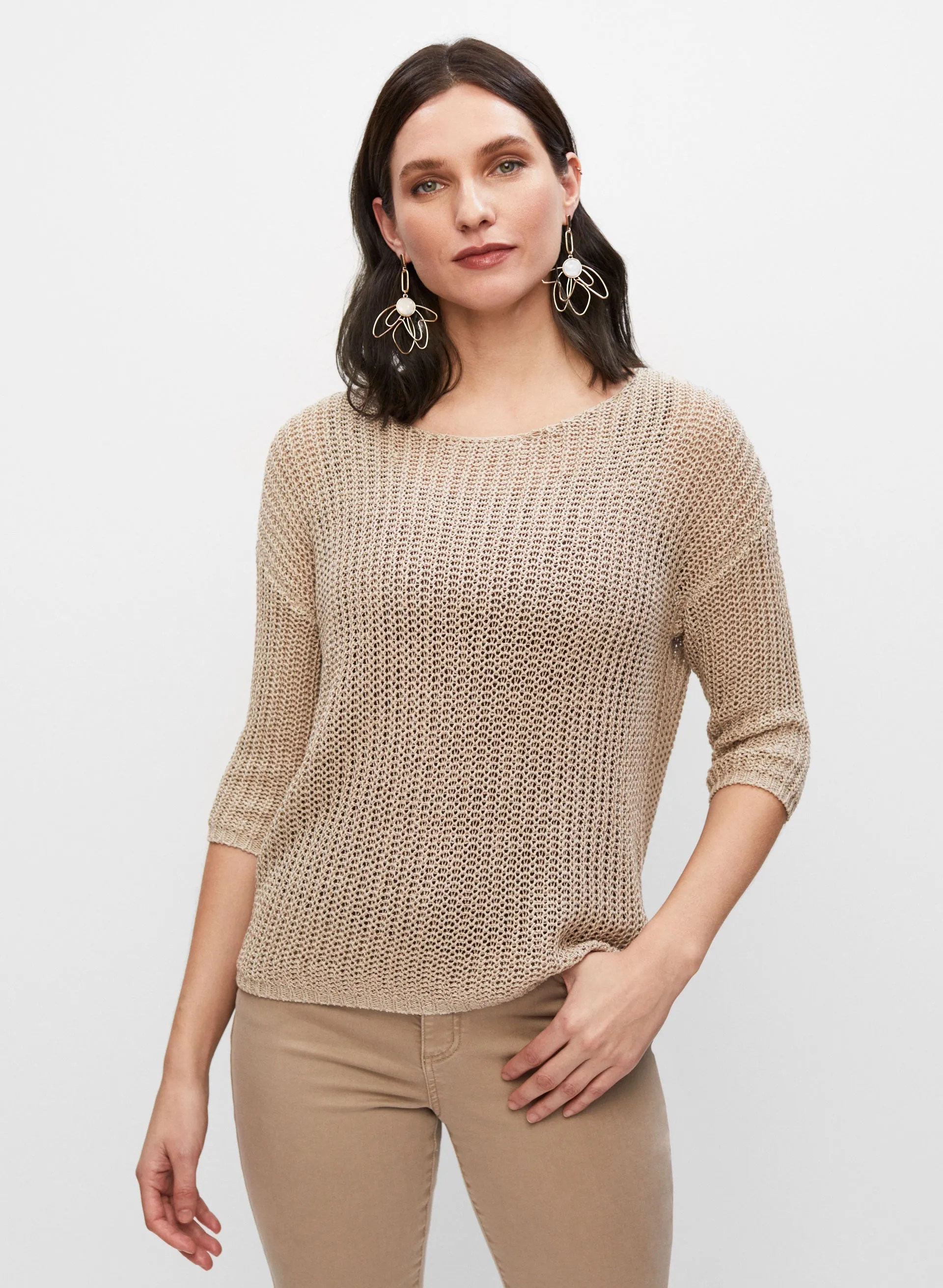 3/4 Sleeve Sweater