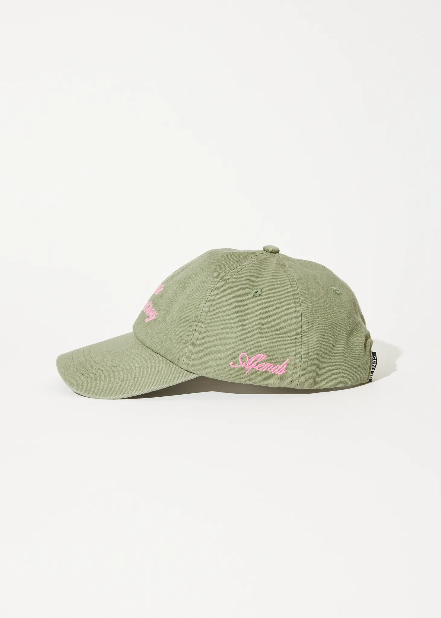 AFENDS Womens Create - Panelled Cap - Olive