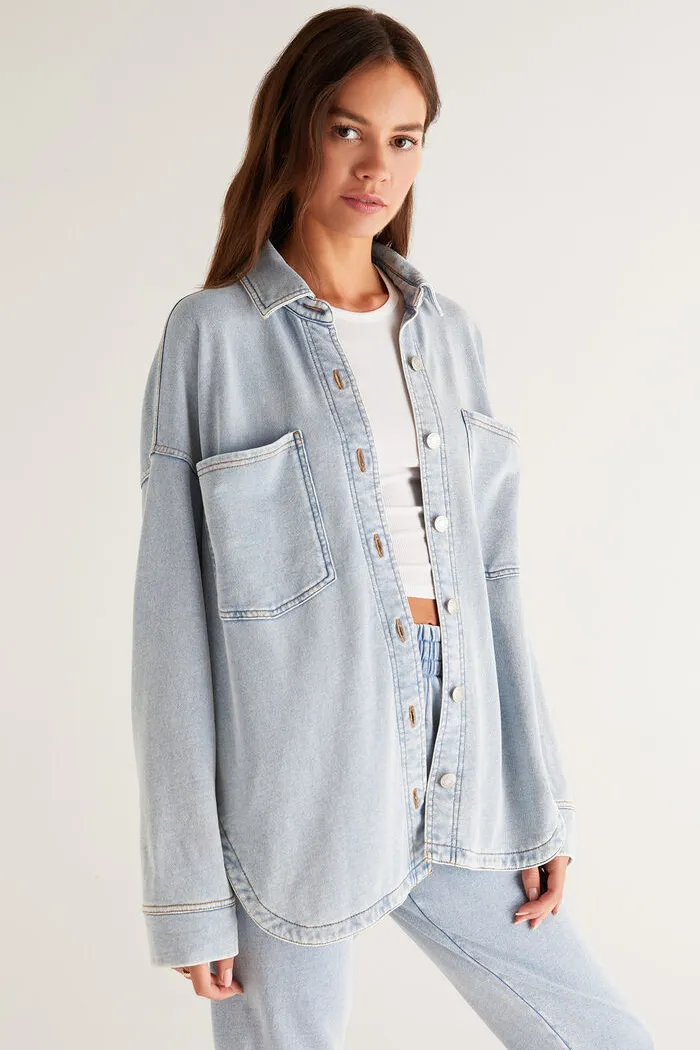 All Day Knit Denim Jacket