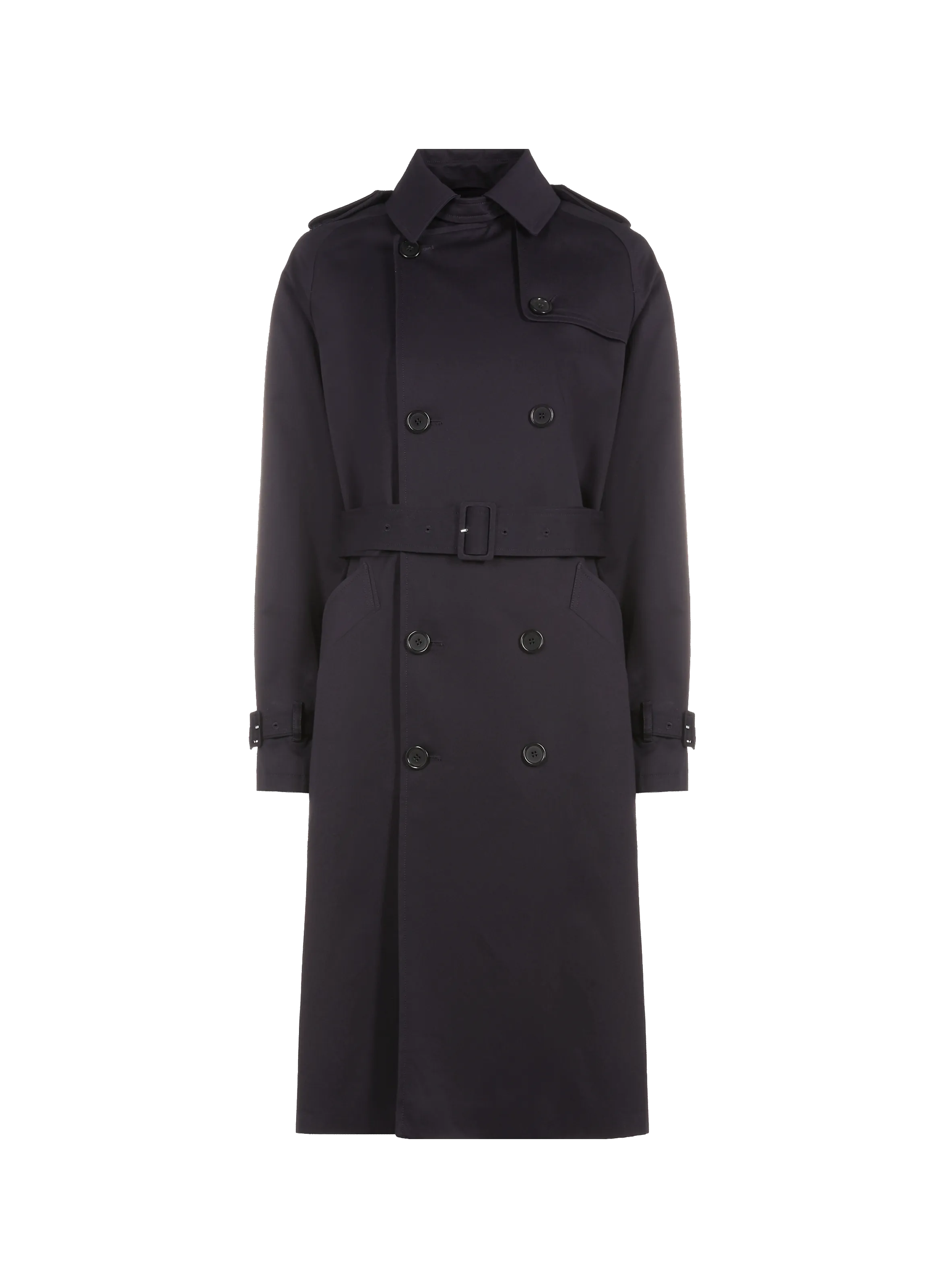 A.P.C.  Greta cotton canvas trench coat - Blue