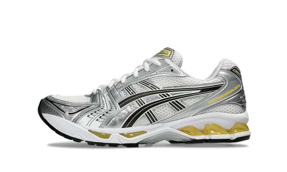 ASICS Gel-Kayano 14 White Tai Chi Yellow