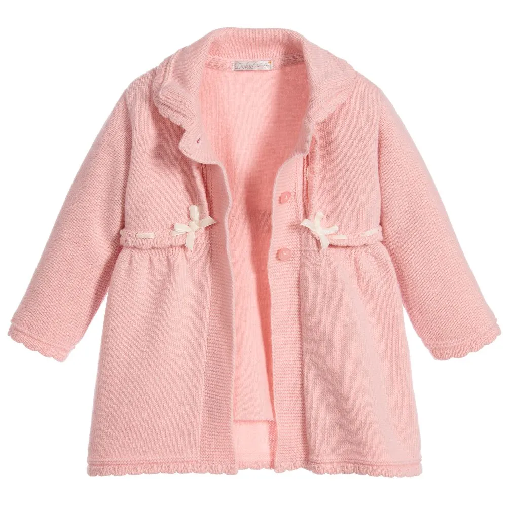 Baby Girls Knitted Wool Coat