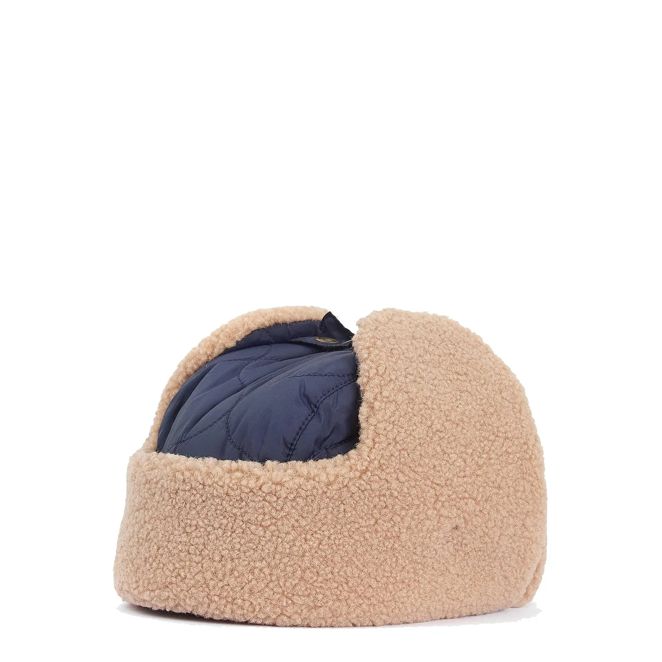 Barbour Sandbay Quilted Trapper Hat Navy