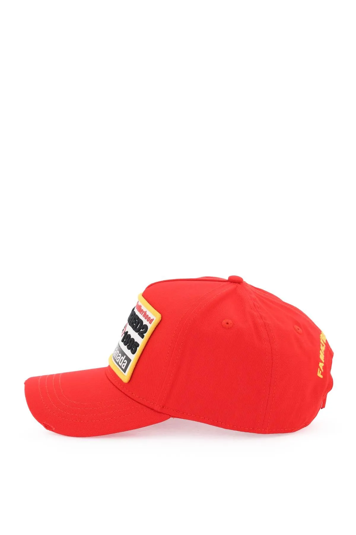 Baseball Cap With Logoed Patch