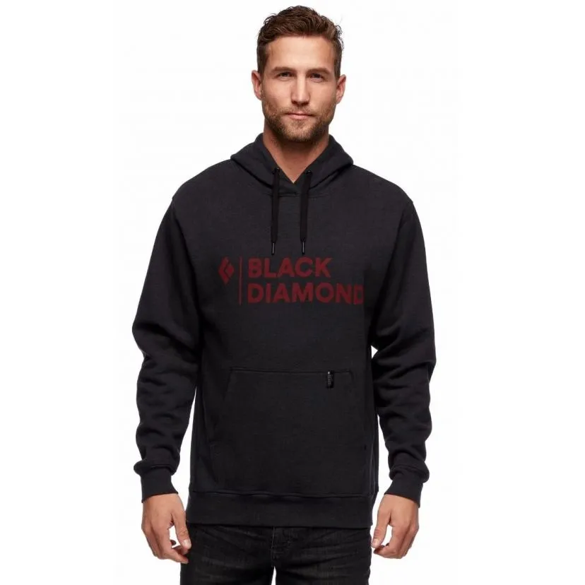 BD Black Diamond Stacked Logo Hoody men's fleece