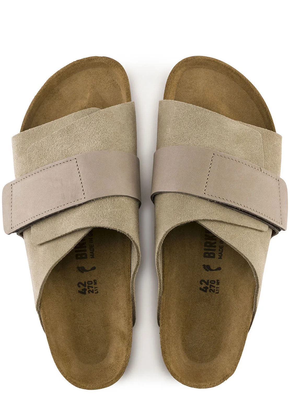 Birkenstock Women's Kyoto Suede/Nubuck Narrow Sandals