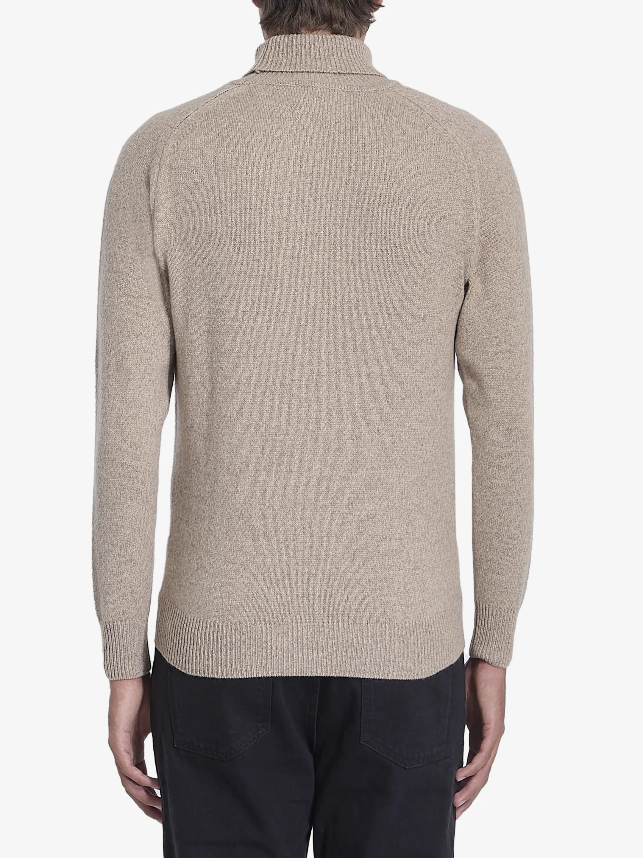 Cashmere turtleneck sweater