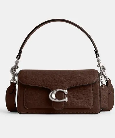 Coach Tabby 20 Polished Pebble Leather Shoulder Bag