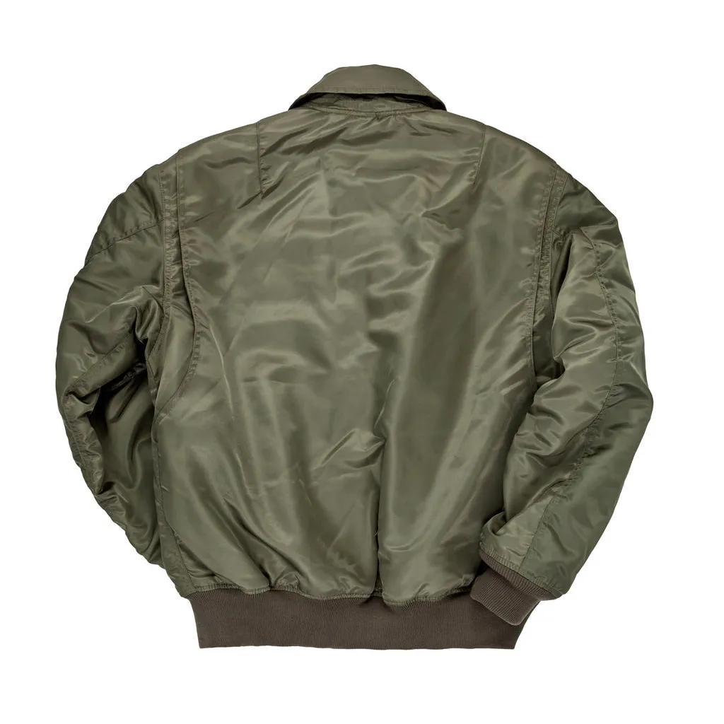 Cold Weather Bomber Jacket | Nylon Pilot Jacket