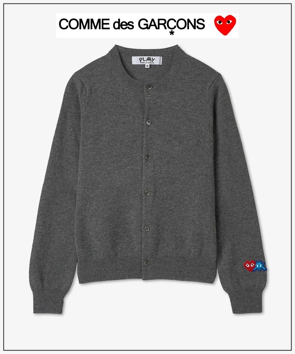 COMME des GARCONS  |Casual Style Street Style Plain Logo Cardigans