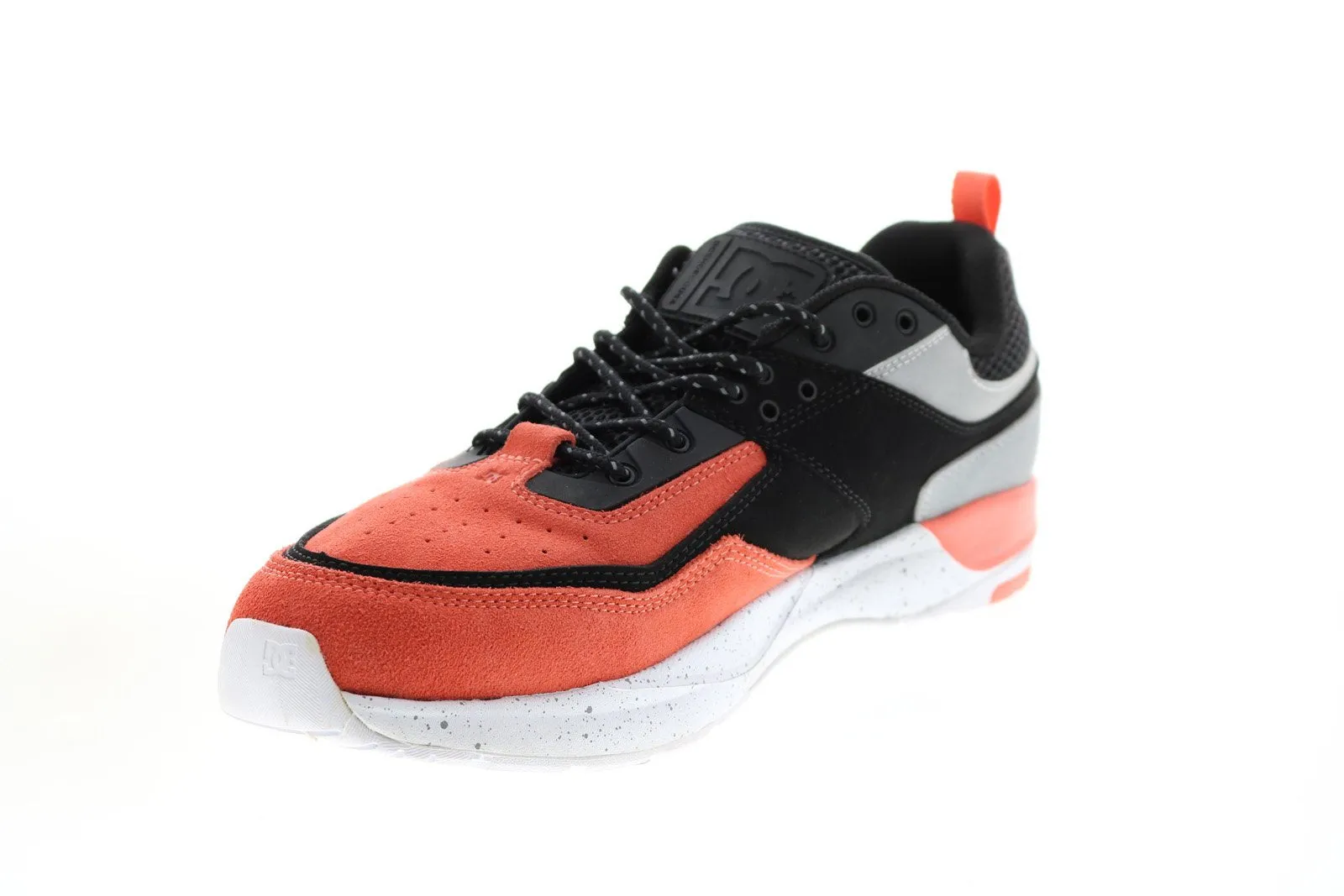 DC E.Tribeka SE ADYS700142 Mens Orange Nubuck Skate Inspired Sneakers Shoes