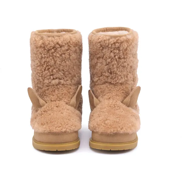 Donsje Amsterdam Irfi Lining & Alpaca Wool Boots, Truffle