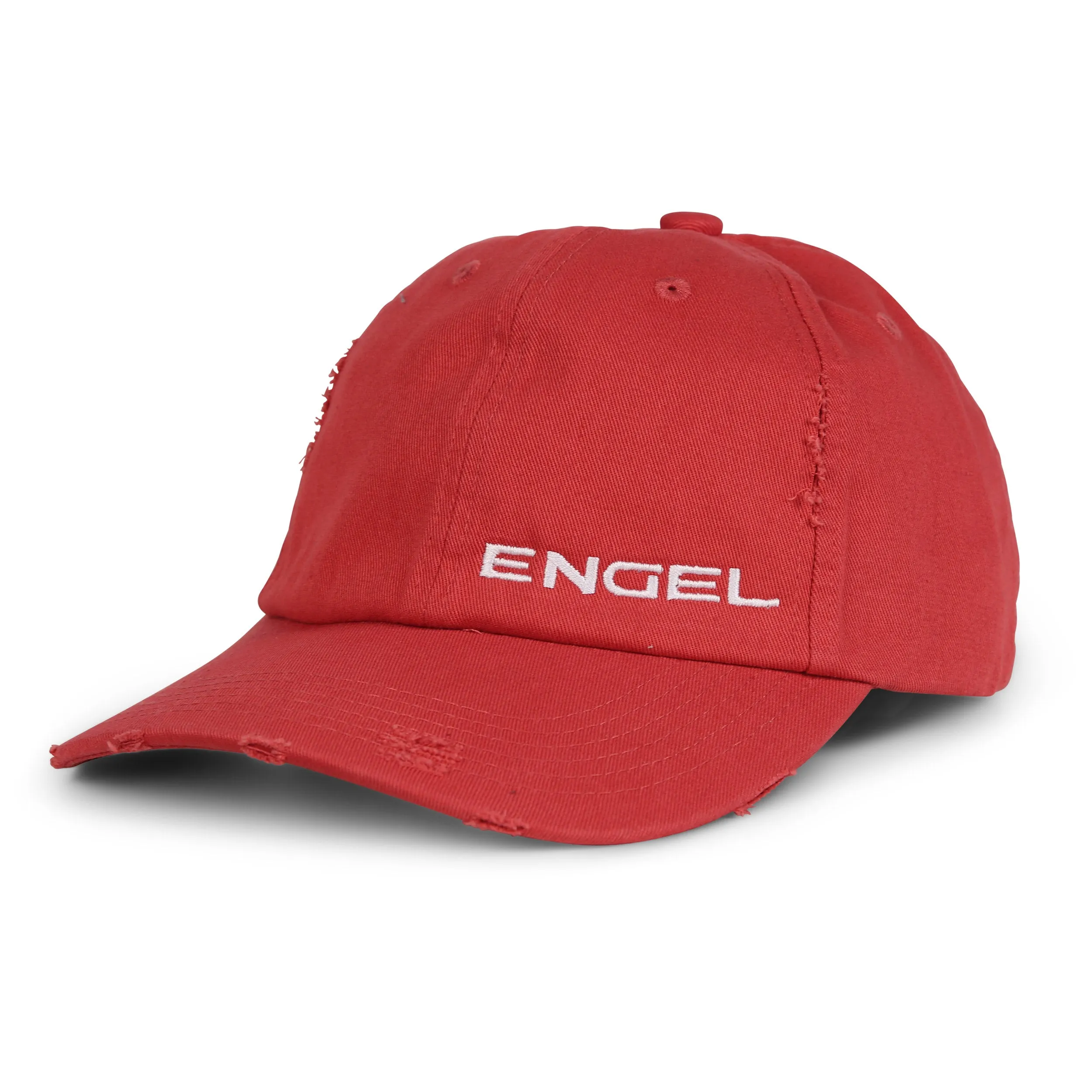 Engel Distressed Cap - Red