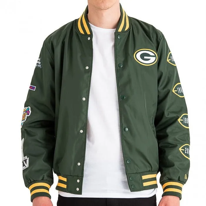 Green Bay Packers Varsity Jacket - William Jacket