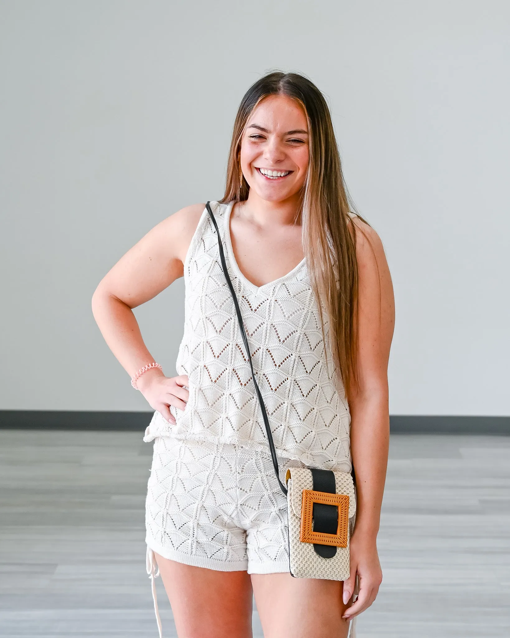 Happier Days Sleeveless Knit Top