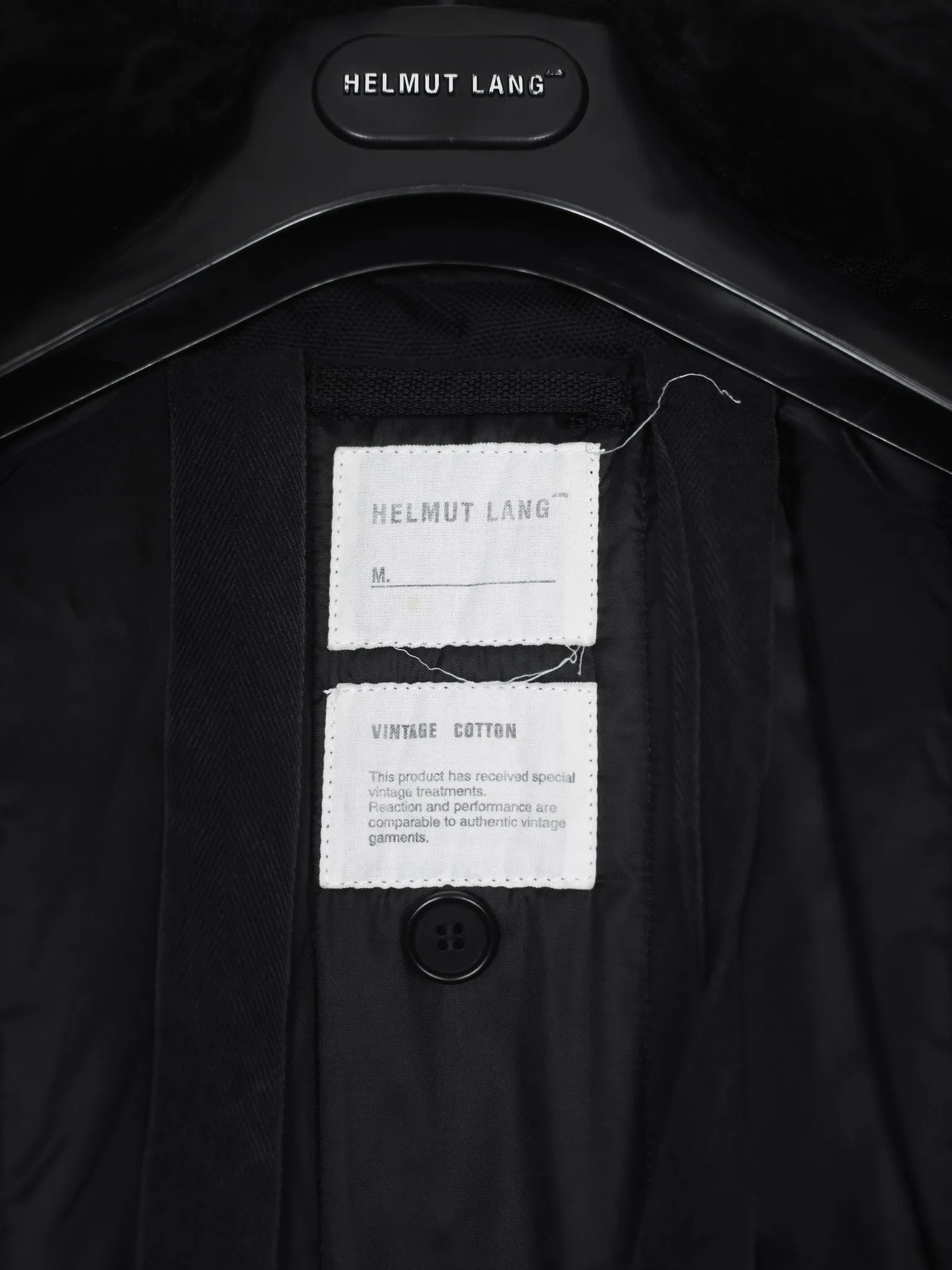 Helmut Lang AW99 Ballistic Astro Biker Parka