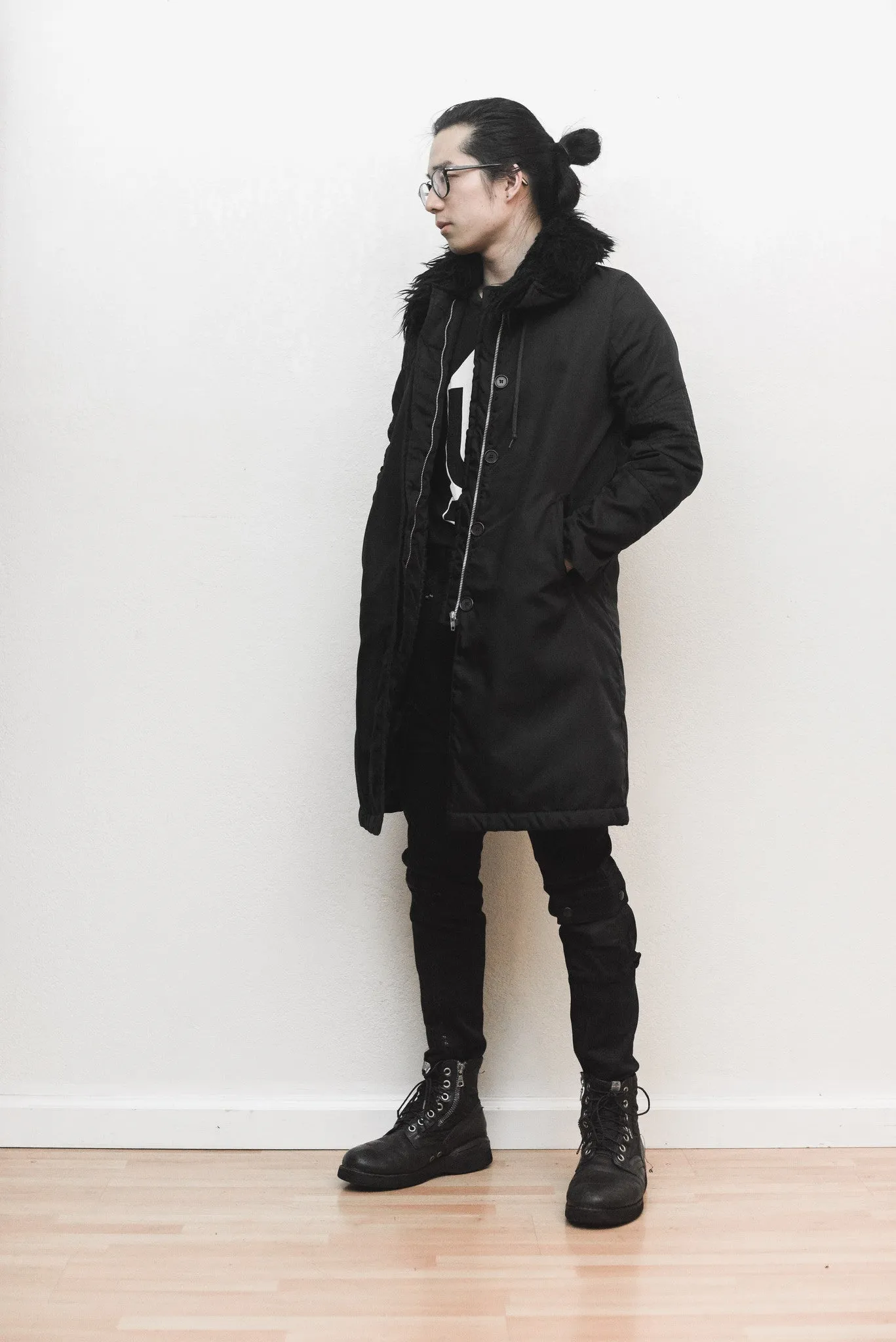 Helmut Lang AW99 Ballistic Astro Biker Parka