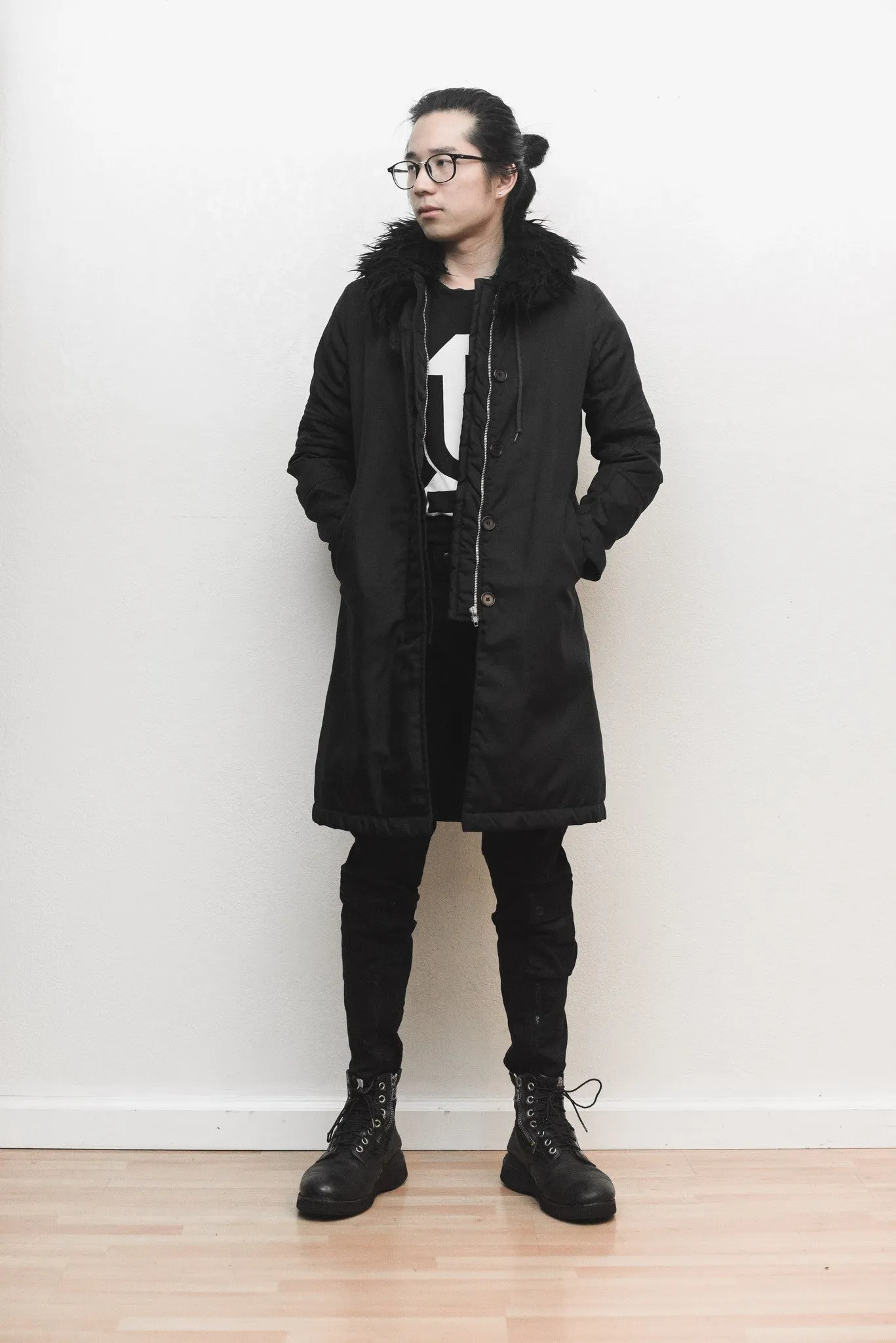 Helmut Lang AW99 Ballistic Astro Biker Parka