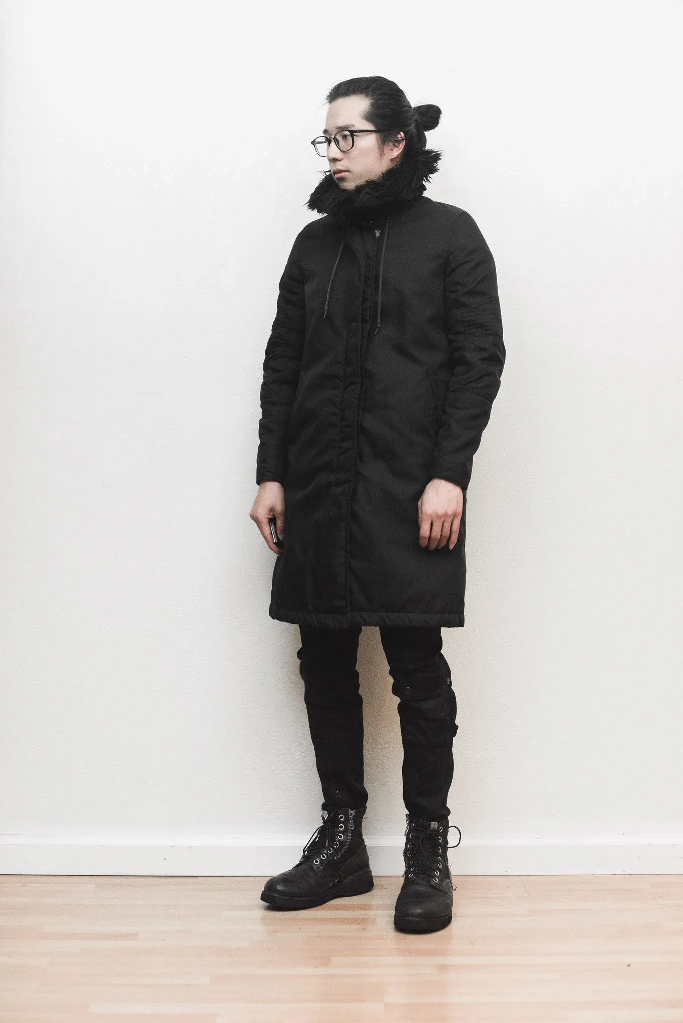 Helmut Lang AW99 Ballistic Astro Biker Parka