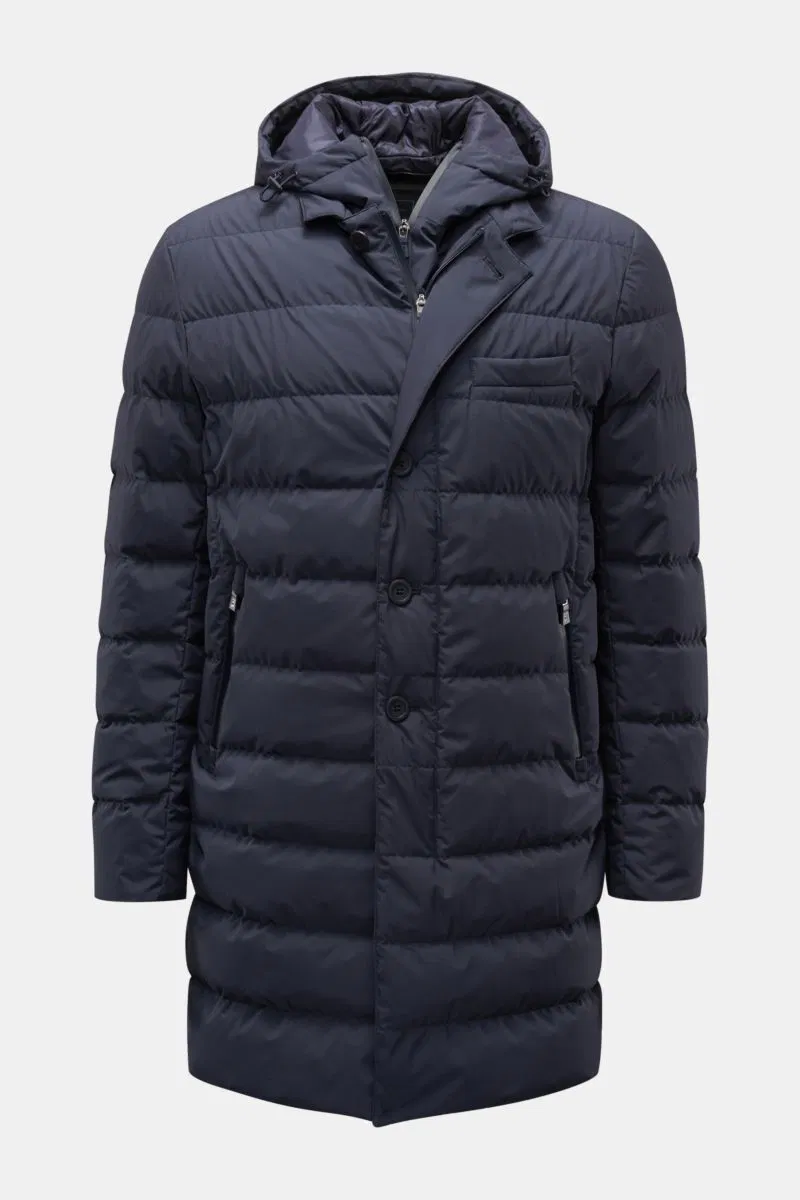 HERNO down coat dark navy