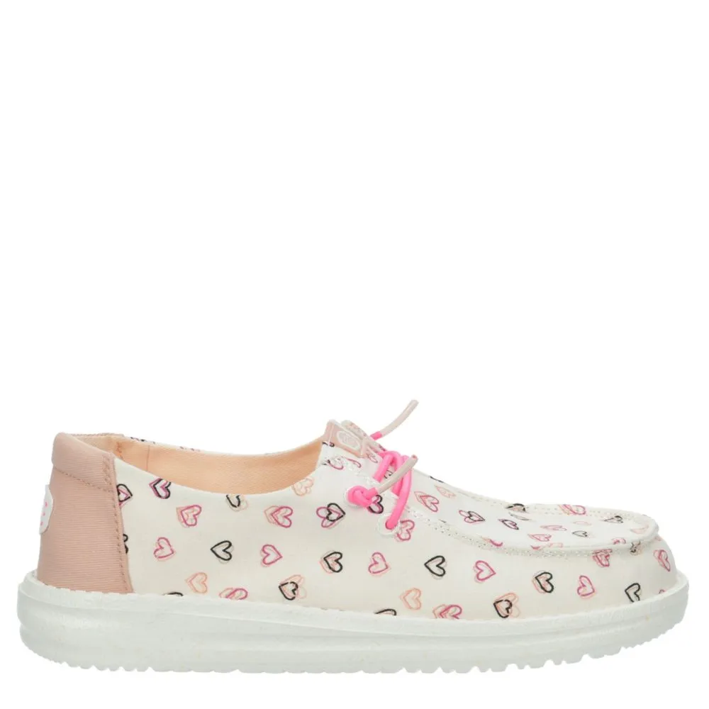 HEYDUDE  GIRLS WENDY YOUTH SLIP ON SNEAKER