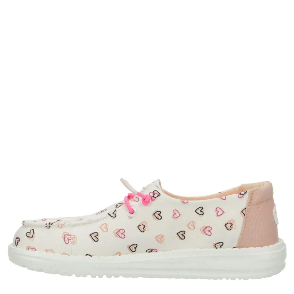 HEYDUDE  GIRLS WENDY YOUTH SLIP ON SNEAKER