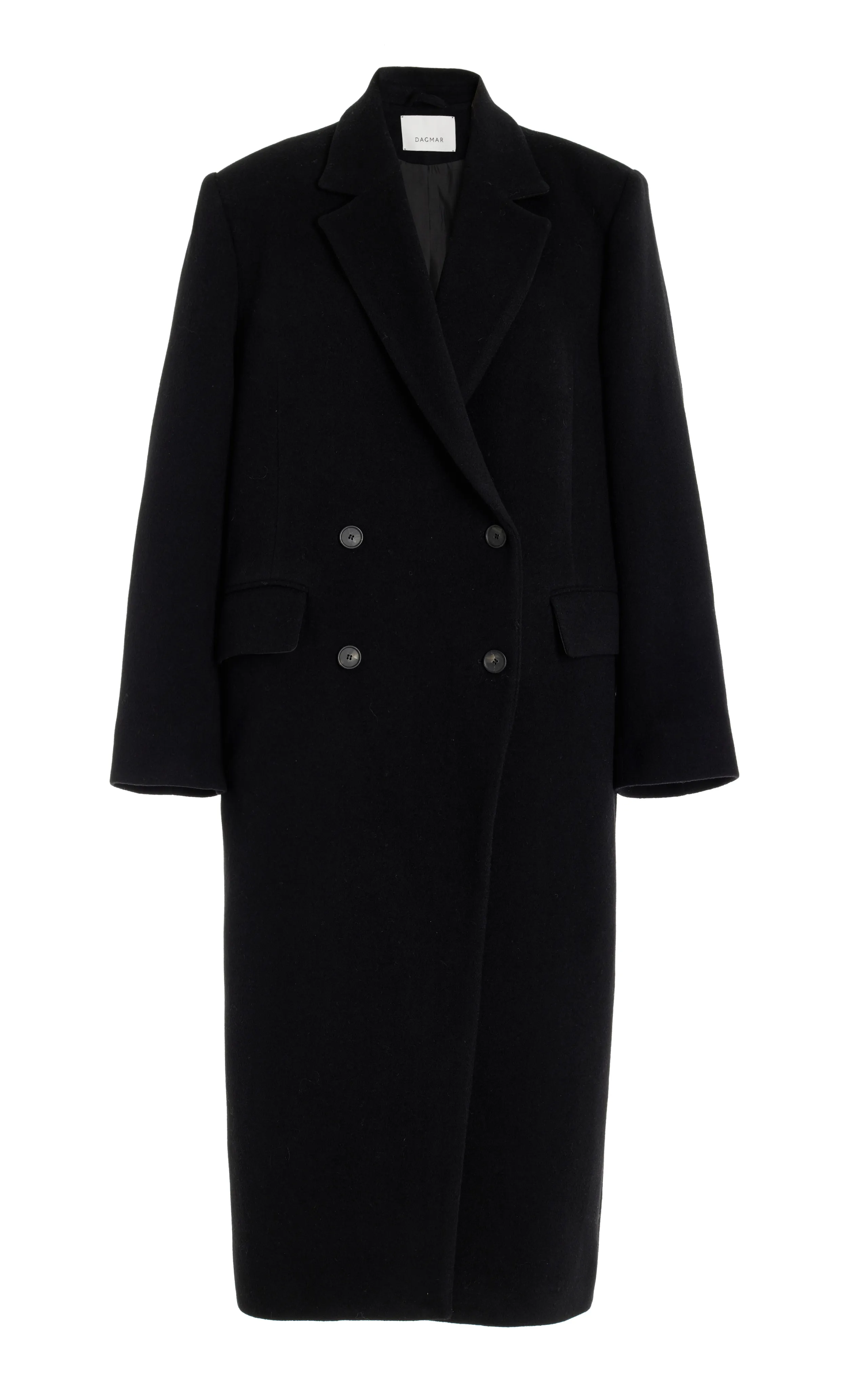 House of Dagmar Tailored Wool-Blend Coat