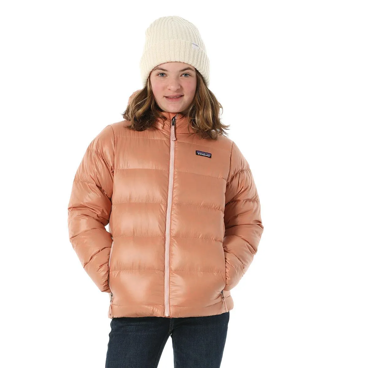 Kids’ Patagonia Hi-Loft Down Sweater Hoody | WinterKids