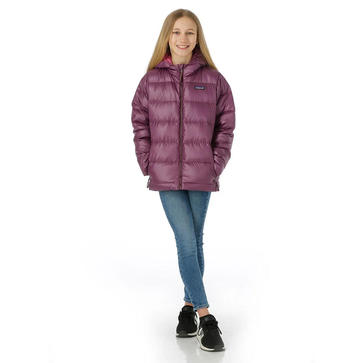 Kids’ Patagonia Hi-Loft Down Sweater Hoody | WinterKids