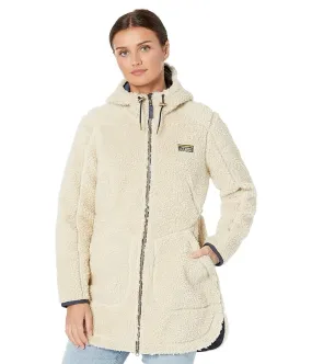 L.L.Bean Petite Mountain Pile Fleece Coat Women's