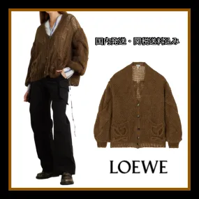 LOEWE  |Casual Style Unisex Plain Party Style Elegant Style Logo