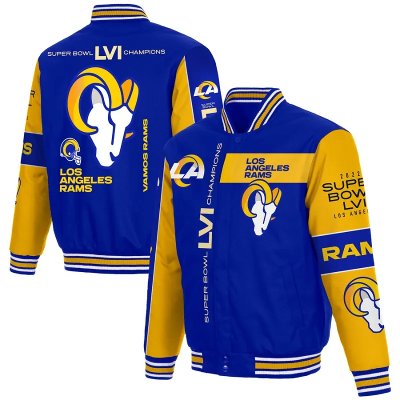 Los Angeles Rams Super Bowl Jacket - William Jacket