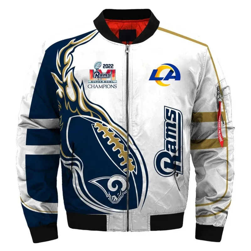 Los Angeles Rams Super Bowl Jacket - William Jacket