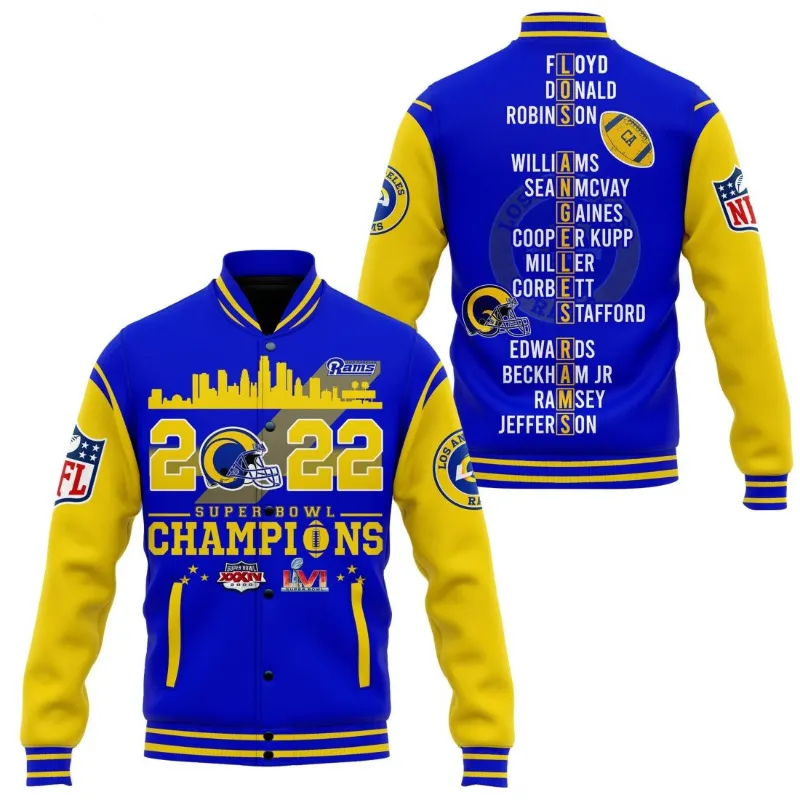 Los Angeles Rams Super Bowl Jacket - William Jacket