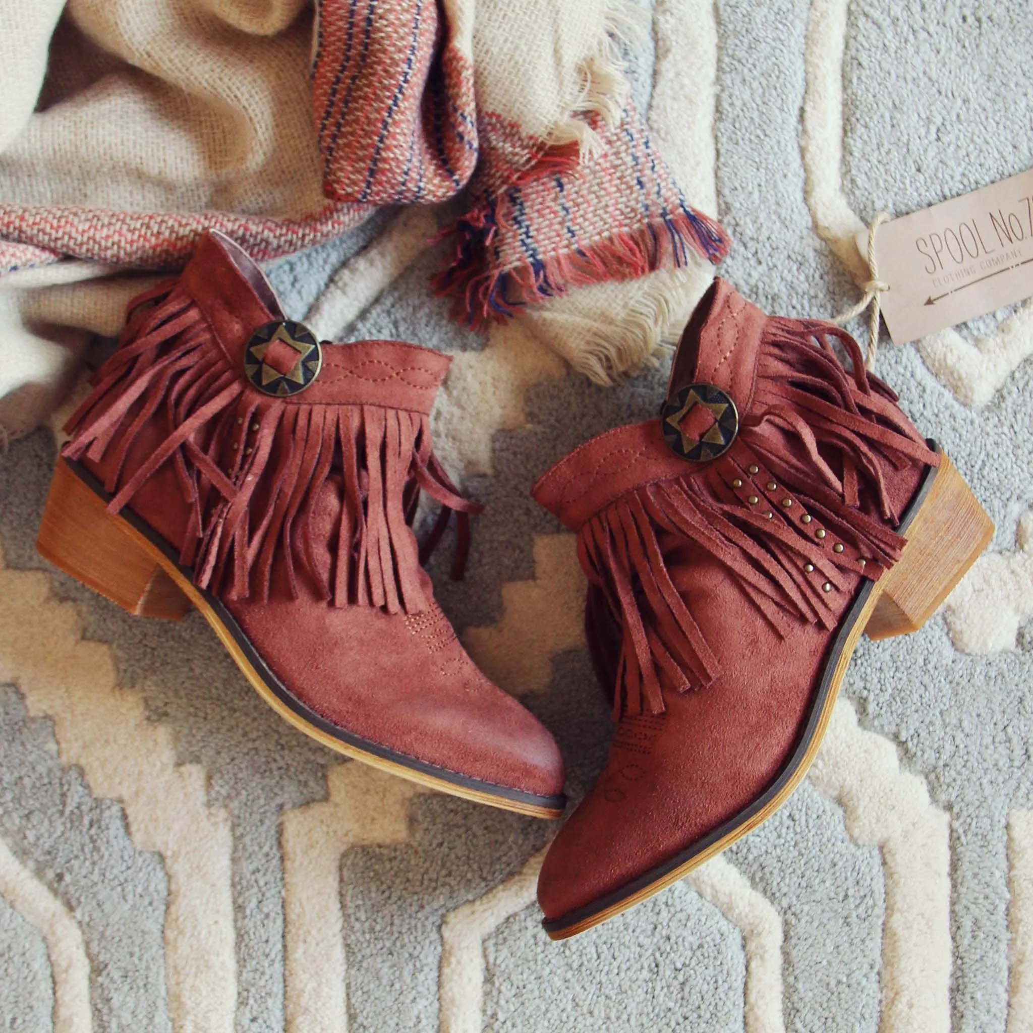 Lost Valley Fringe Boots