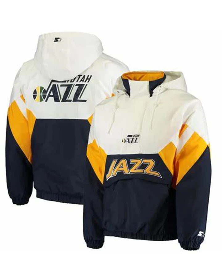 Madison NBA Utah Jazz Pullover Jacket - William Jacket