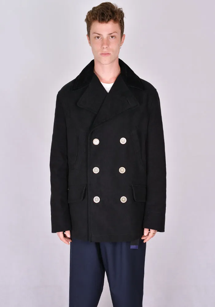 MARNI JUMU0070QU PEA COAT BLACK