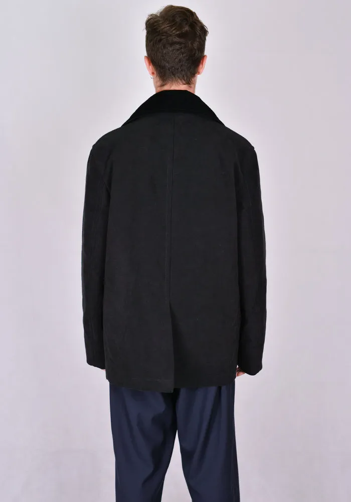 MARNI JUMU0070QU PEA COAT BLACK