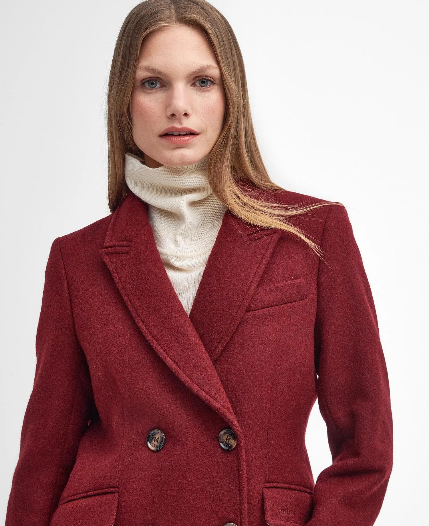  Marylin Tailored Wool Coat     