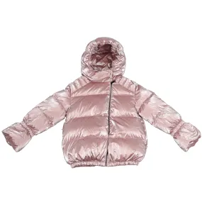 MONCLER PINK KIDS GIRLS PADDED JACKET 10 YEARS