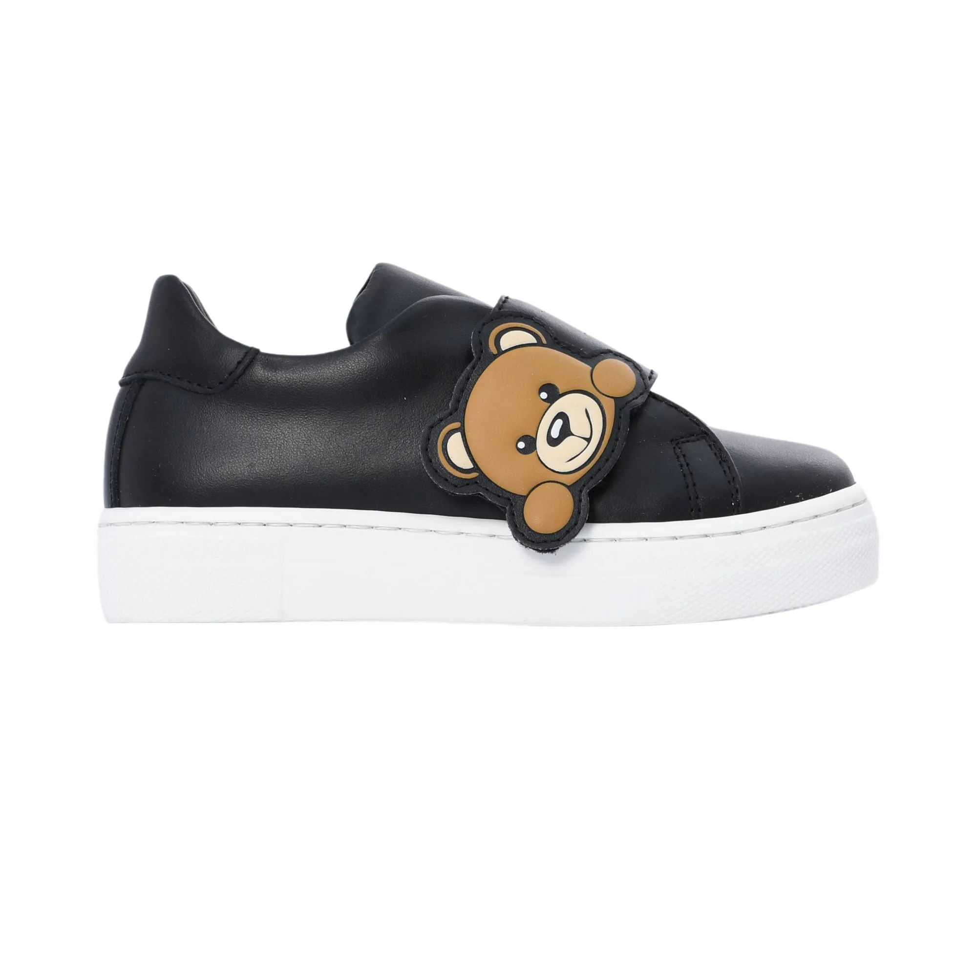 Moschino Kids Black Sneaker