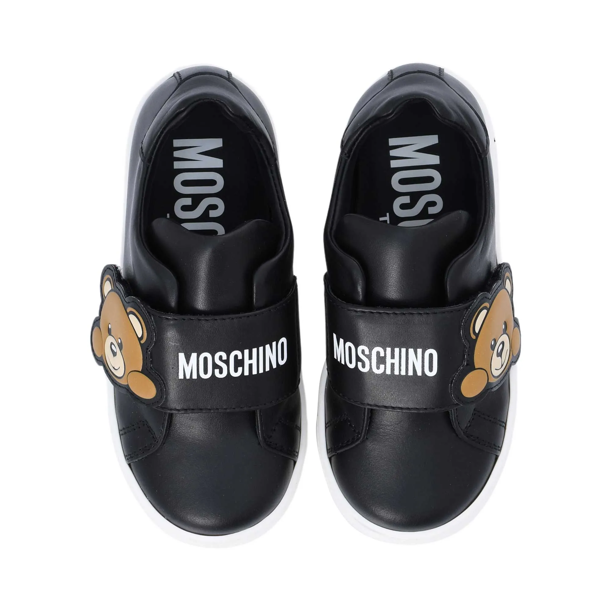 Moschino Kids Black Sneaker