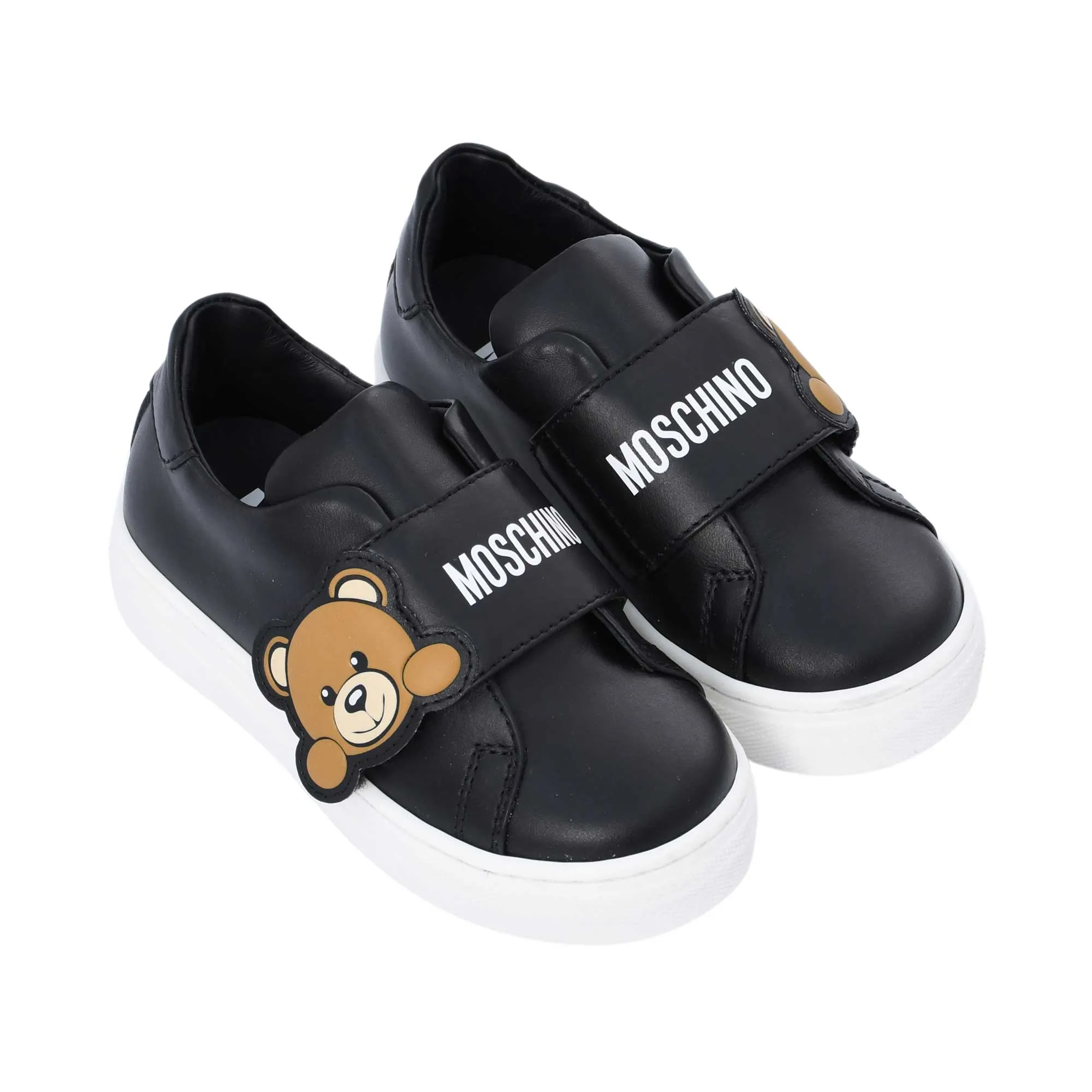 Moschino Kids Black Sneaker