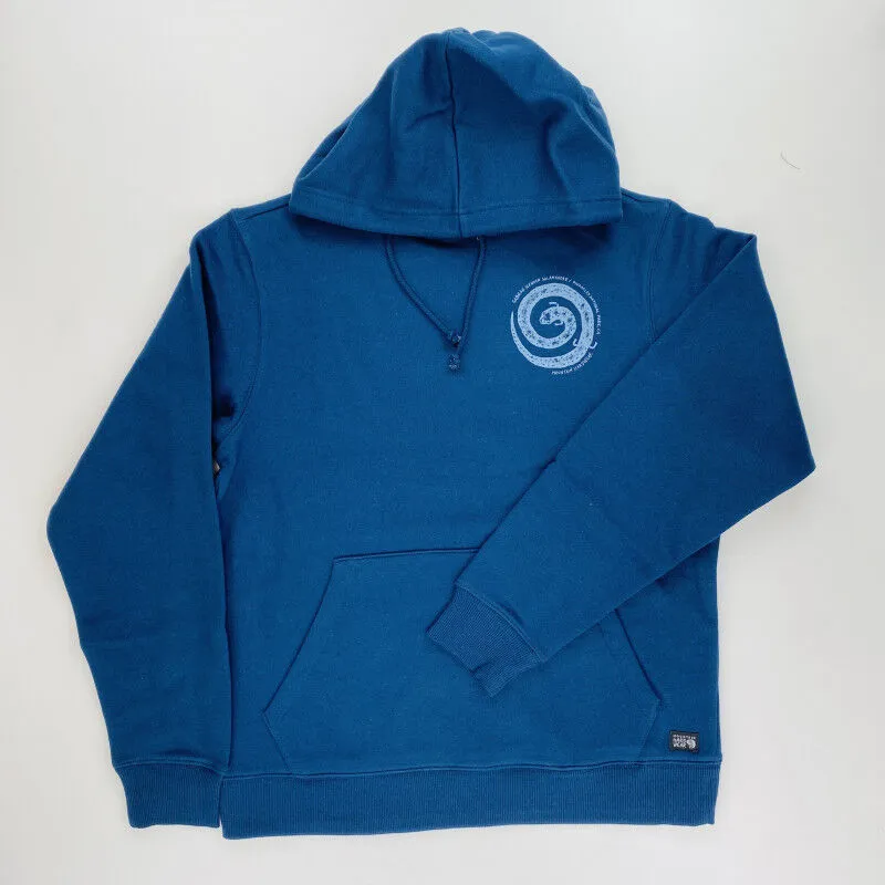 Mountain Hardwear Salamander™ Hoody Logo Pull On Man Hoody - Second Hand T-shirt - Men's - Blue - S | Hardloop