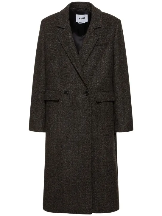 MSGM   Salt & pepper coat 