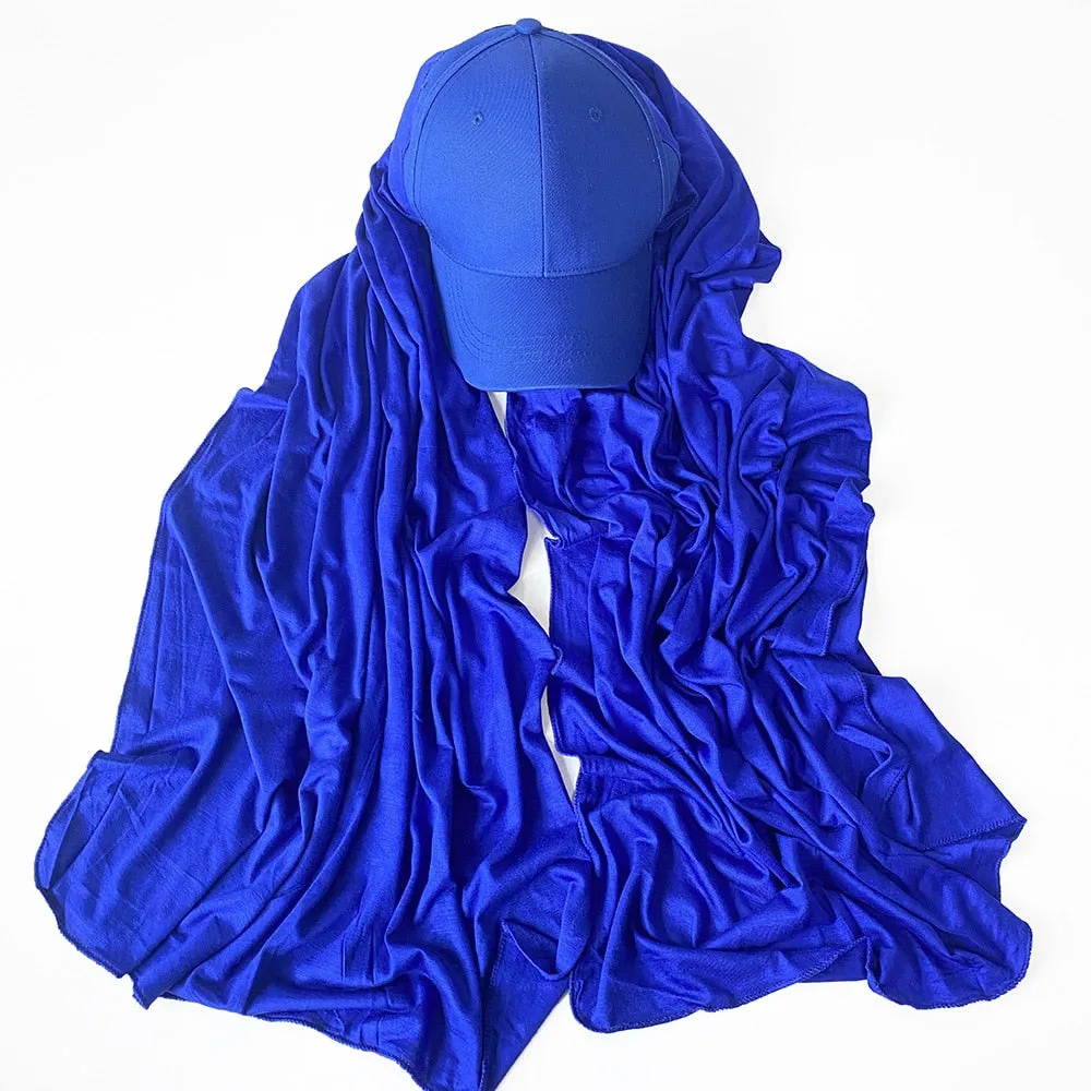 New Fashion Design Hijab One-Piece Baseball Cap Muslim Ladies