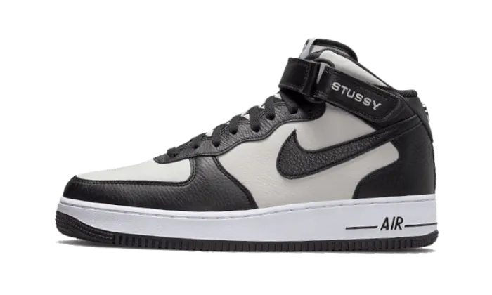 Nike Air Force 1 Mid Stussy Grey Black