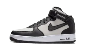 Nike Air Force 1 Mid Stussy Grey Black