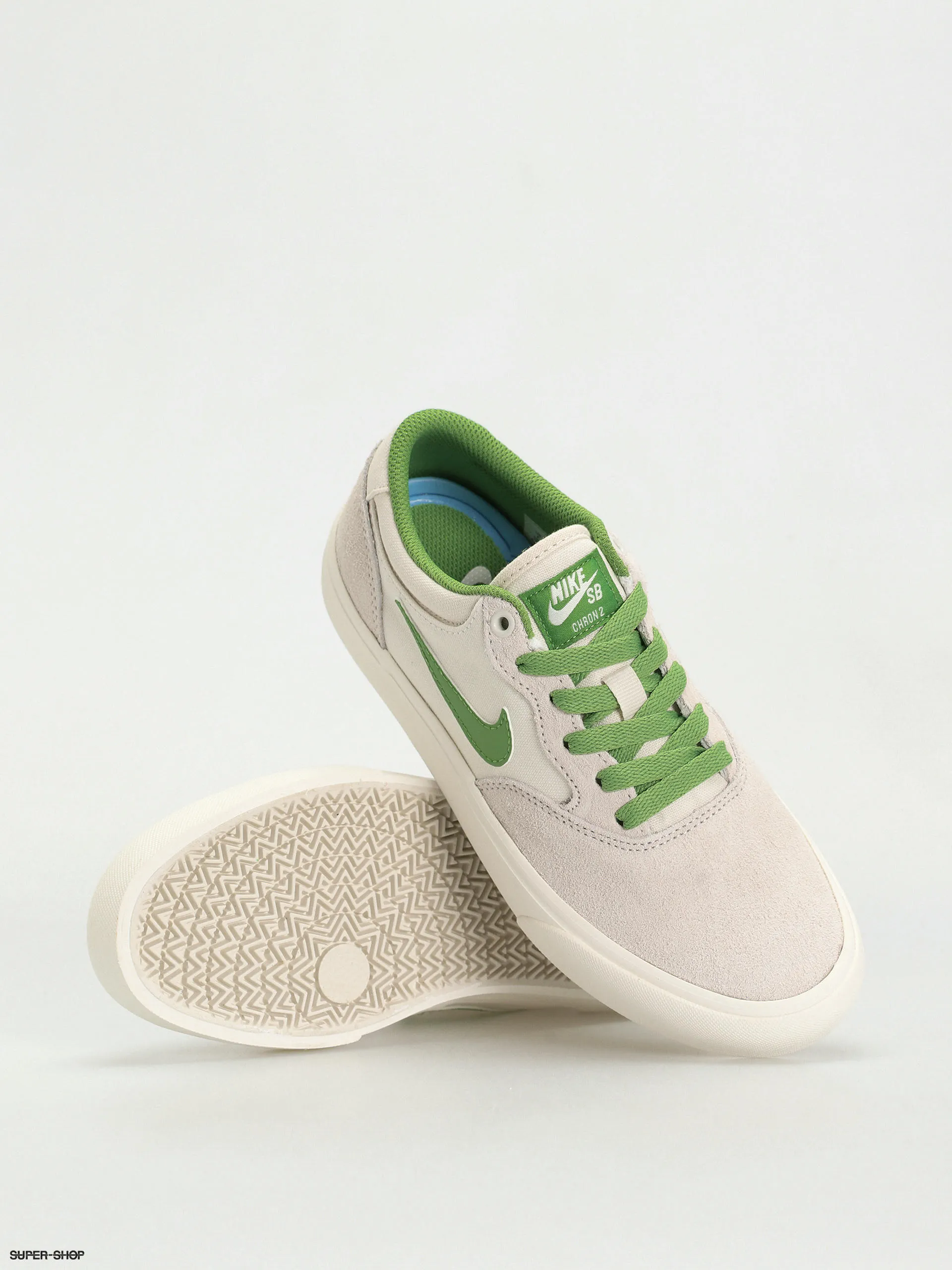 Nike SB Chron 2 Shoes (phantom/chlorophyll summit white sail)